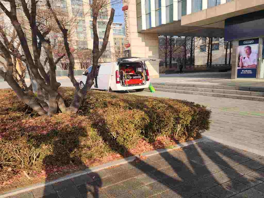 인천 상가 건물 고압세척 출동